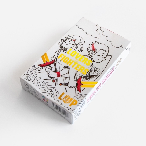 Lovers & Fighters Verse Card Collection - 45 Verse Cards and magnetic stand