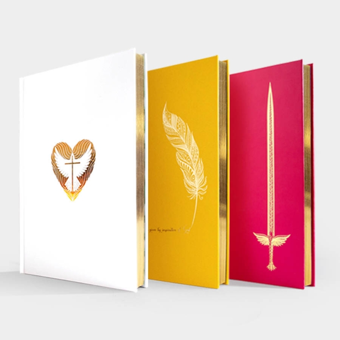 bundle of three journals from the Journal range from living and powerful. make special birthday gifts for men