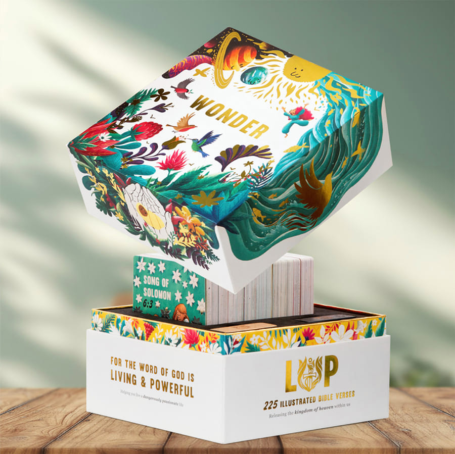 Full Collection Wonder box with illustrated cards